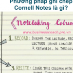 Phương pháp ghi chép Cornell Notes