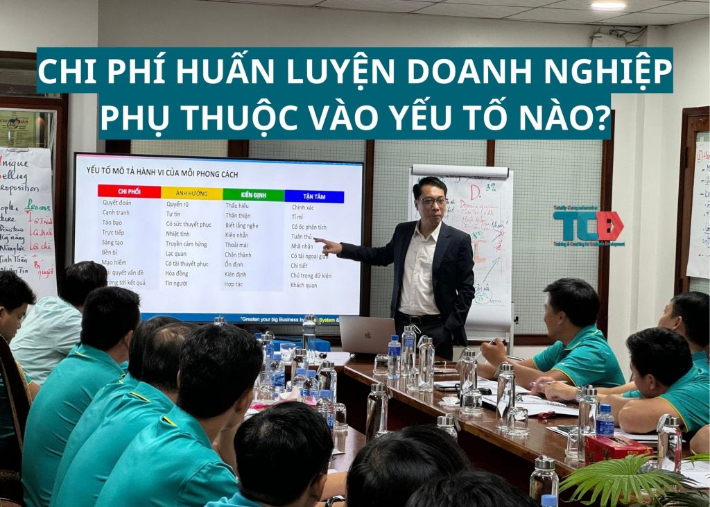 chi phí huấn luyện doanh nghiệp đắt hay rẻ