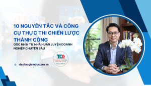 Huấn luyện doanh nghiệp 10 nguyên tắc thực thi chiến lược