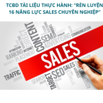 tài liệu rèn luyện kỹ năng sales